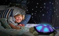 Музыкальный ночник-проектор звездного неба "Черепаха"