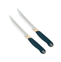 Нож кухонный Tramontina multicolor 11 см. 2 штуки